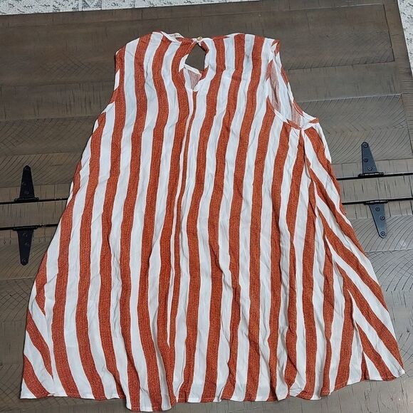 Soft Surroundings Cabana Striped Tunic Tank Sz S - Picture 3 of 9